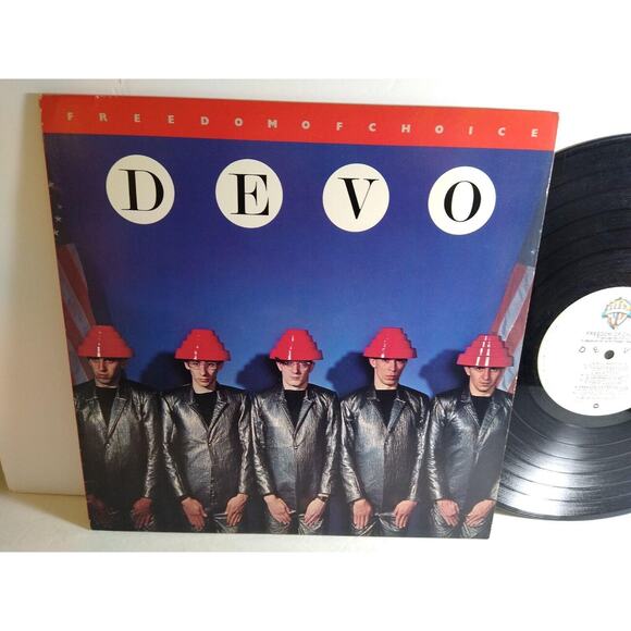 Devo Freedom Of Choice Vinyl LP Record Album New Wave Synth-Pop 1980 CLUB Ed. - Picture 2 of 4